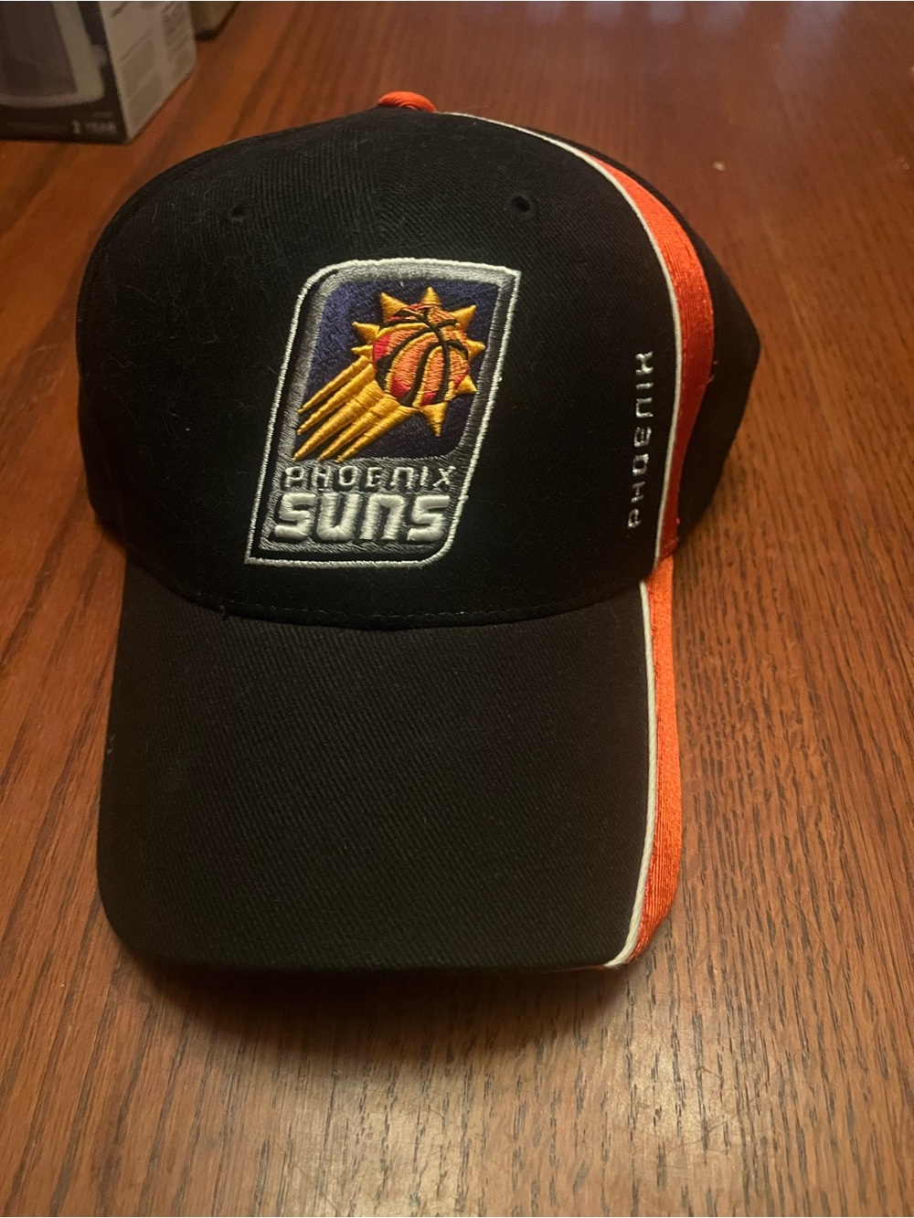 NBA Phoenix Suns Black and Orange Baseball Hat